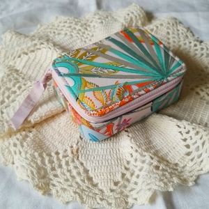 Vera Bradley Travel pill organizer case Tropical Floral